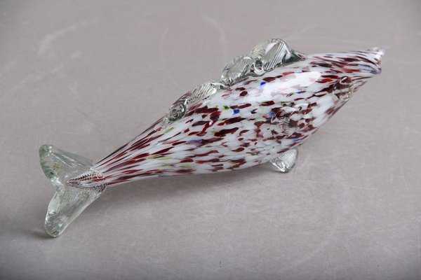 Italian Murano Glass Fish, 1960s-DQ-1366696