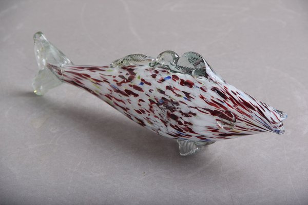 Italian Murano Glass Fish, 1960s-DQ-1366696