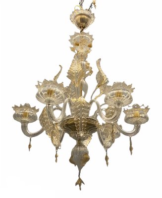 Italian Murano Glass Gold Chandelier by La Murrina-JJC-998196