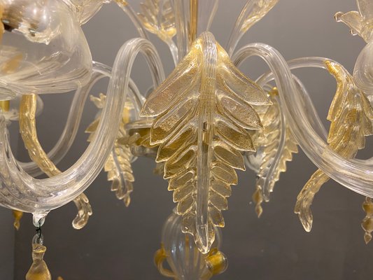 Italian Murano Glass Gold Chandelier by La Murrina-JJC-998196