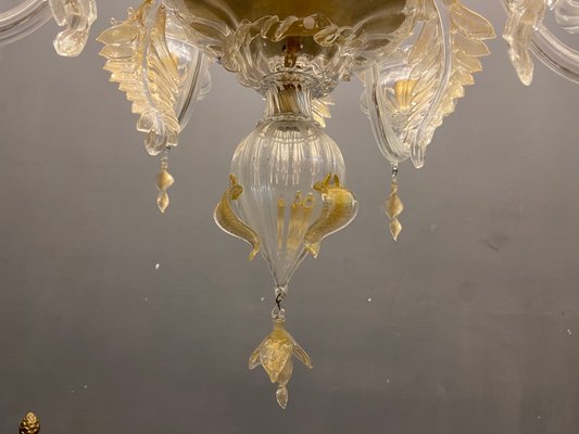 Italian Murano Glass Gold Chandelier by La Murrina-JJC-998196