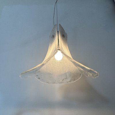 Italian Murano Glass Hanging Lamp from Mazzega, 1970s-BGP-1719575