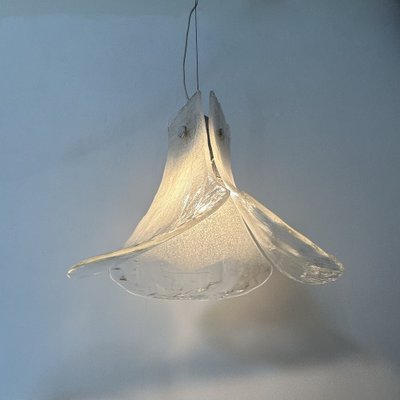 Italian Murano Glass Hanging Lamp from Mazzega, 1970s-BGP-1719575