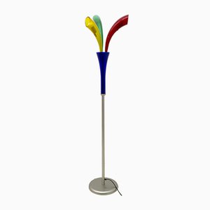 Italian Murano Glass Model Fireworks Floor Lamp from Barovier & Toso, 1990s-FER-730406