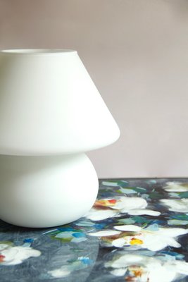 Italian Murano Glass Mushroom Table Lamp, 1981-HUY-666868