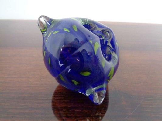 Italian Murano Glass Owl Paperweight from Murano, 1960s-RDW-838324