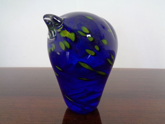 Italian Murano Glass Owl Paperweight from Murano, 1960s-RDW-838324