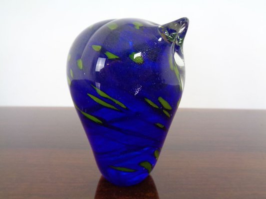 Italian Murano Glass Owl Paperweight from Murano, 1960s-RDW-838324