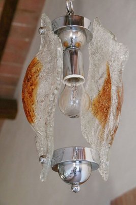 Italian Murano Glass Pendant Lamp from Mazzega, 1970s-MTX-887897