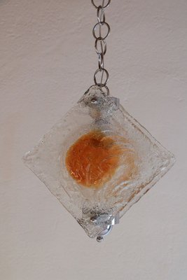 Italian Murano Glass Pendant Lamp from Mazzega, 1970s-MTX-887897