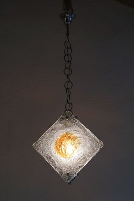 Italian Murano Glass Pendant Lamp from Mazzega, 1970s-MTX-887897