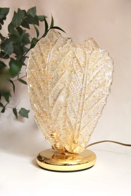 Italian Murano Glass Petali Table Lamp, 1970s-HUY-845368