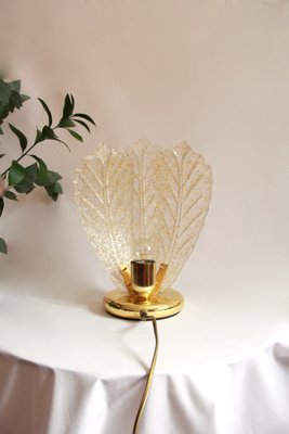 Italian Murano Glass Petali Table Lamp, 1970s-HUY-845368