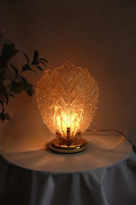 Italian Murano Glass Petali Table Lamp, 1970s-HUY-845368