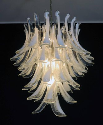 Italian Murano Glass Petals Chandelier-OVO-1245630