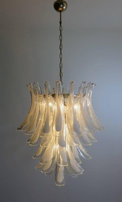 Italian Murano Glass Petals Chandelier-OVO-1245630