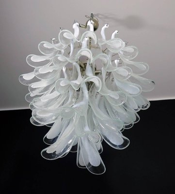 Italian Murano Glass Petals Chandelier-OVO-1245630