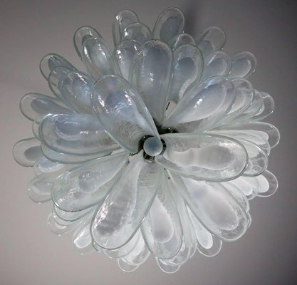 Italian Murano Glass Petals Chandelier-OVO-1245630