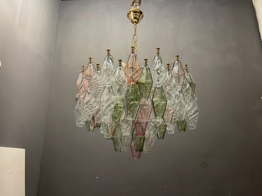 Italian Murano Glass Polygon Chandelier-JJC-1268454