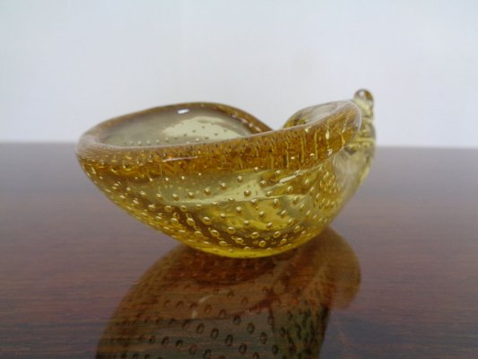 Italian Murano Glass Shell by Archimede Seguso for Murano, 1960s-RDW-838374