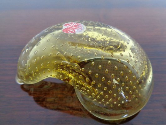 Italian Murano Glass Shell by Archimede Seguso for Murano, 1960s-RDW-838374