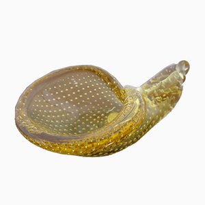 Italian Murano Glass Shell by Archimede Seguso for Murano, 1960s-RDW-838374