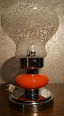 Italian Murano Glass Table Lamp, 1970s-ERB-737474