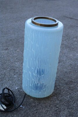 Italian Murano Glass Table Lamp attributed to Venini, 1970s-EH-1394953