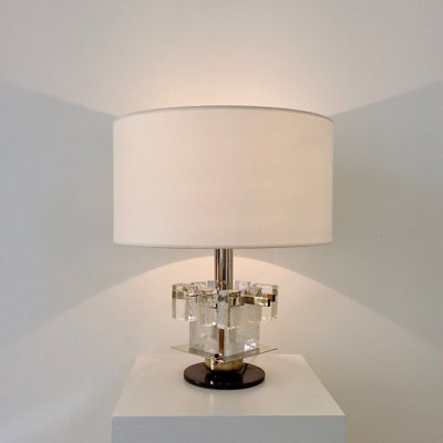 Italian Murano Glass Table Lamp from Poliarte, 1960s-EW-873585