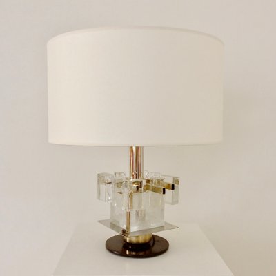 Italian Murano Glass Table Lamp from Poliarte, 1960s-EW-873585