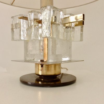 Italian Murano Glass Table Lamp from Poliarte, 1960s-EW-873585