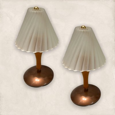 Italian Murano Glass Table Lamps, Set of 2-JJC-1346071