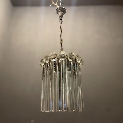 Italian Murano Glass Trilobi Light Pendant, 1960s-JJC-1424791