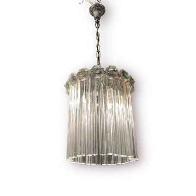 Italian Murano Glass Trilobi Light Pendant, 1960s-JJC-1424791