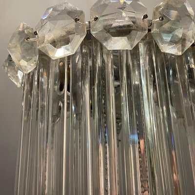 Italian Murano Glass Trilobi Light Pendant, 1960s-JJC-1424791