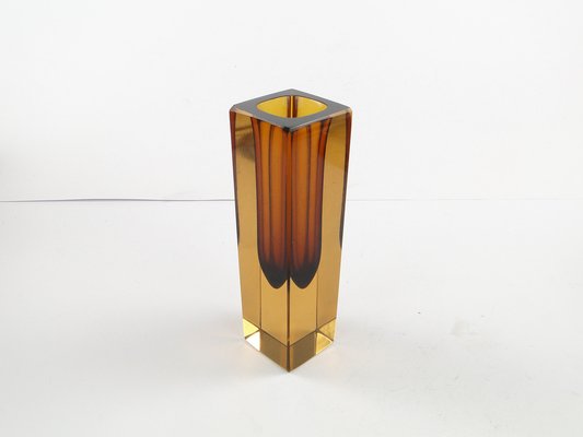 Italian Murano Glass Vase from Mandruzzato, 1950s-BKO-1823059