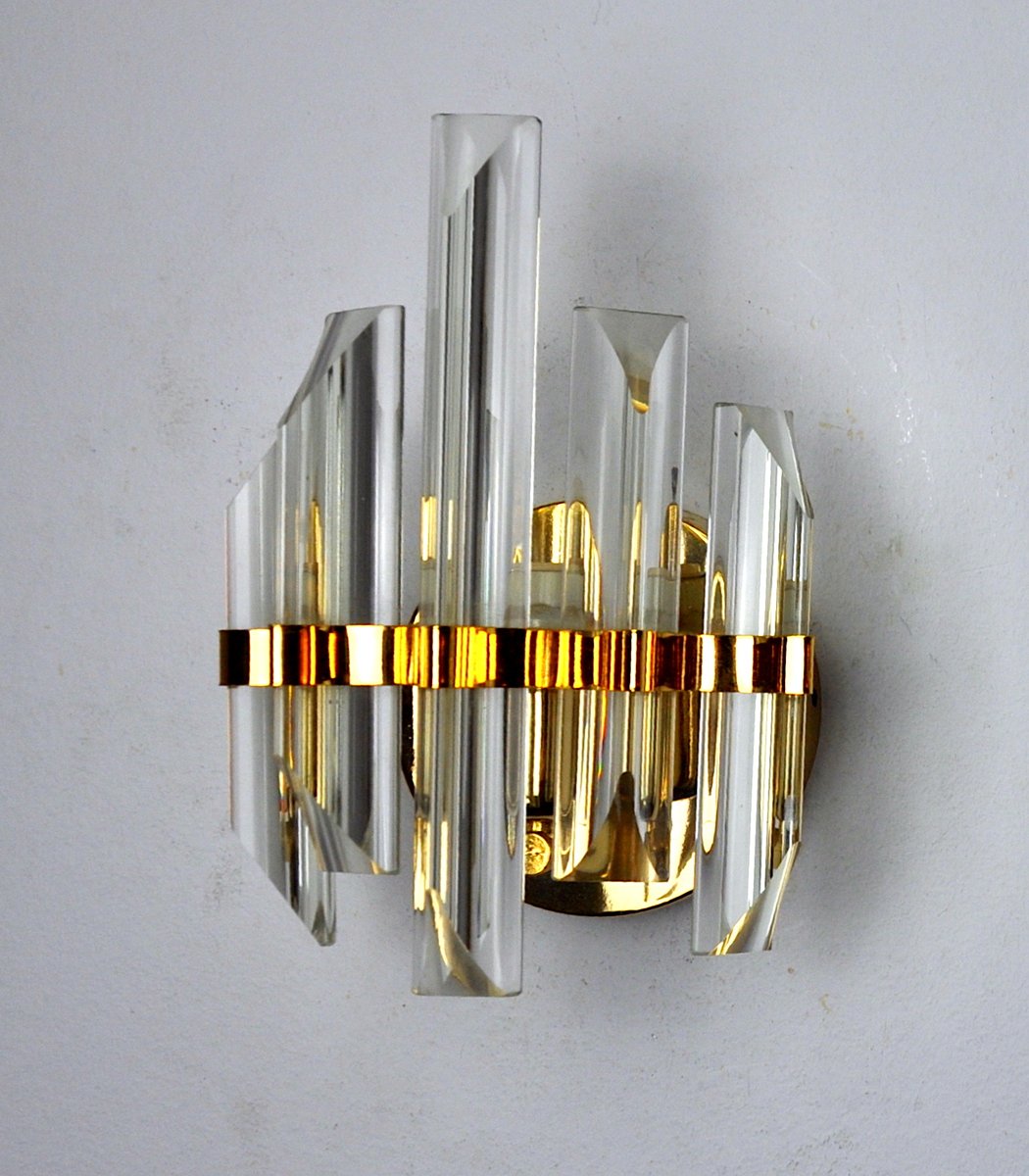 Italian Murano Glass Wall Applique from Venini, 1970s