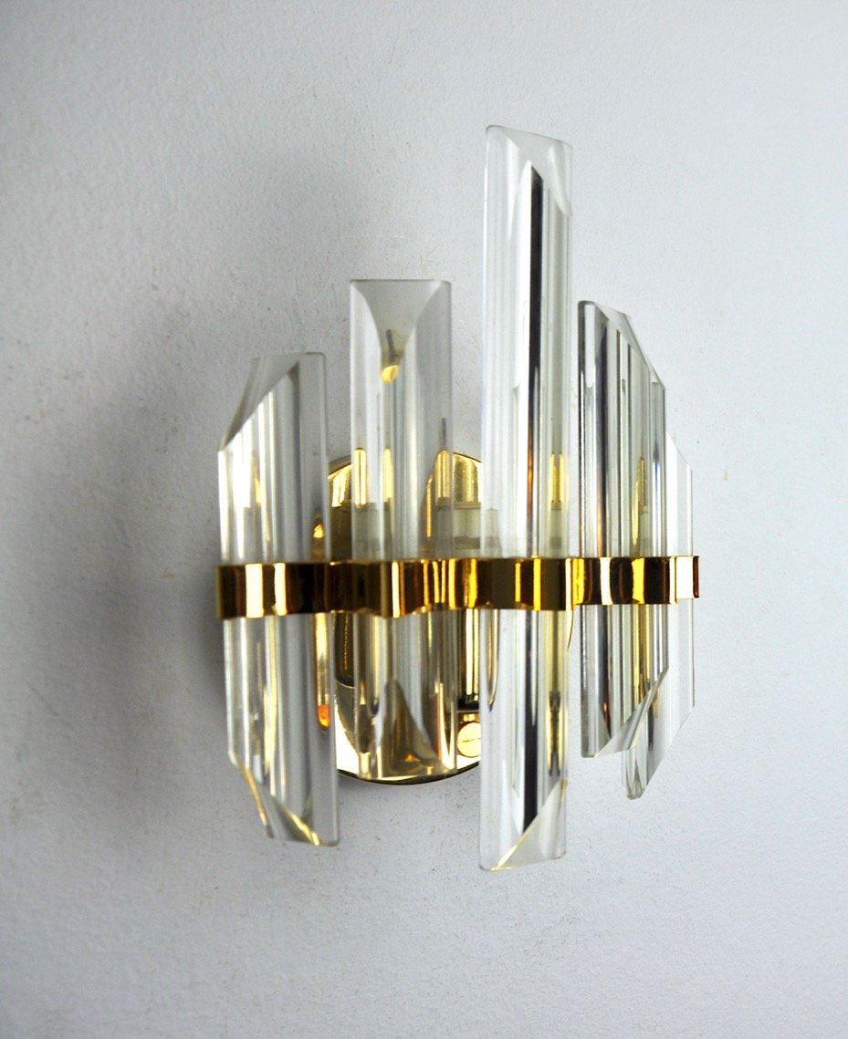 Italian Murano Glass Wall Applique from Venini, 1970s