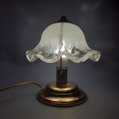 Italian Mushroom Murano Glass Table Lamp, 1970s-PWG-2024700