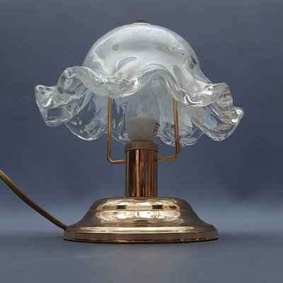 Italian Mushroom Murano Glass Table Lamp, 1970s-PWG-2024700