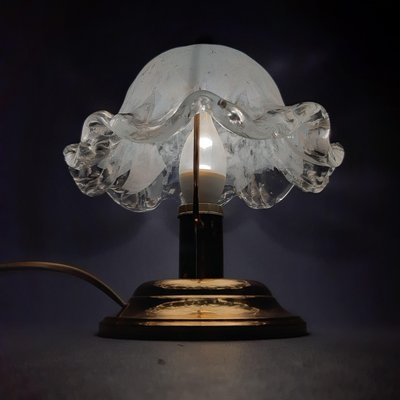 Italian Mushroom Murano Glass Table Lamp, 1970s-PWG-2024700