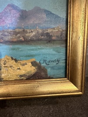 Italian Navy, Early 1900s, Oil Painting, Framed-UAI-2023505