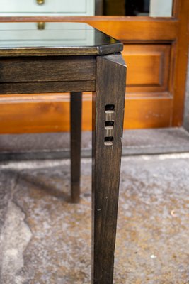 Italian Nesting Table in Wood and Acrylic Glass, 1980s, Set of 3-VCV-1344133