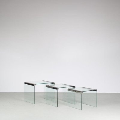 Italian Nesting Tables by Gallotti & Radice, 1970s, Set of 3-DV-1802564