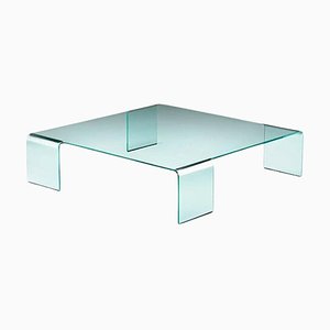 Italian Neutra Glass Coffee Table by Rodolfo Dordoni for Fiam, 1990s-YUW-1776395