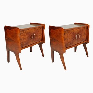 Italian Nightstands by Vittorio Dassi, 1940s, Set of 2-NJV-575140