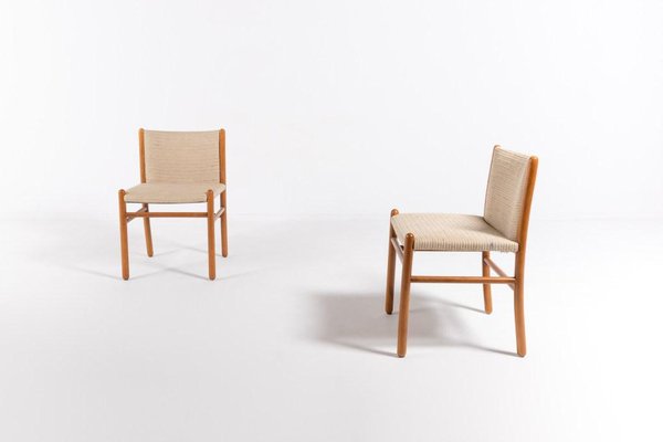 Italian Nuela Chairs by Gianfranco Frattini for Lema SPA, Italy, 1970s, Set of 5-KMC-1349190