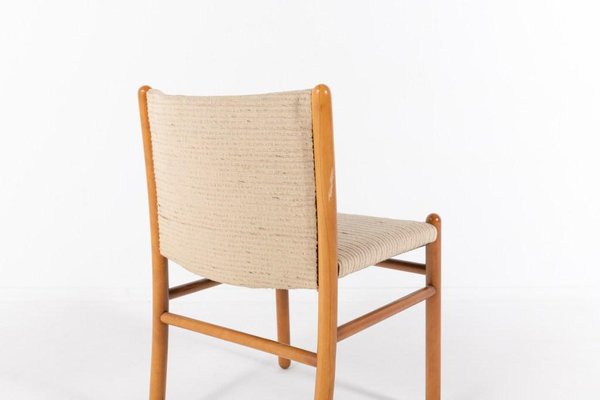 Italian Nuela Chairs by Gianfranco Frattini for Lema SPA, Italy, 1970s, Set of 5-KMC-1349190