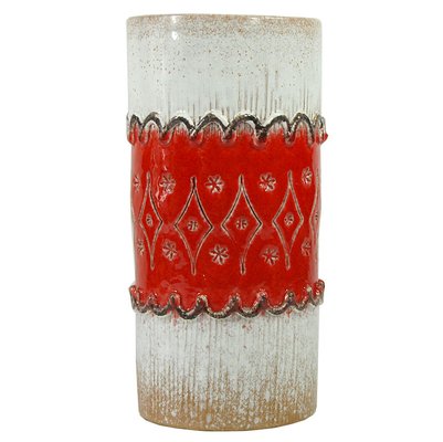 Italian Nuovo Rinascimento Ceramic Vase, 1960s-GIW-2032093