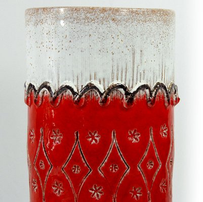 Italian Nuovo Rinascimento Ceramic Vase, 1960s-GIW-2032093